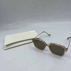 Gentle Monster Women's Millie BRC1 Sunglasses Clear Brown / Brown Polarized